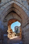 Arco entrada castillo